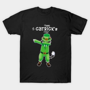 St Patrick's Day with Cat Tricks T-Shirt